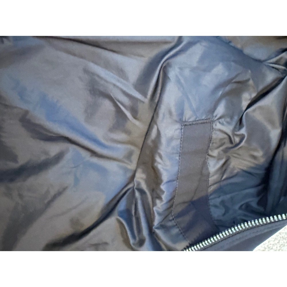 Outdoor Jacket Mens Black Bomber Full Zip Lightweight Utility Jacket Size L - Picture 5 of 11